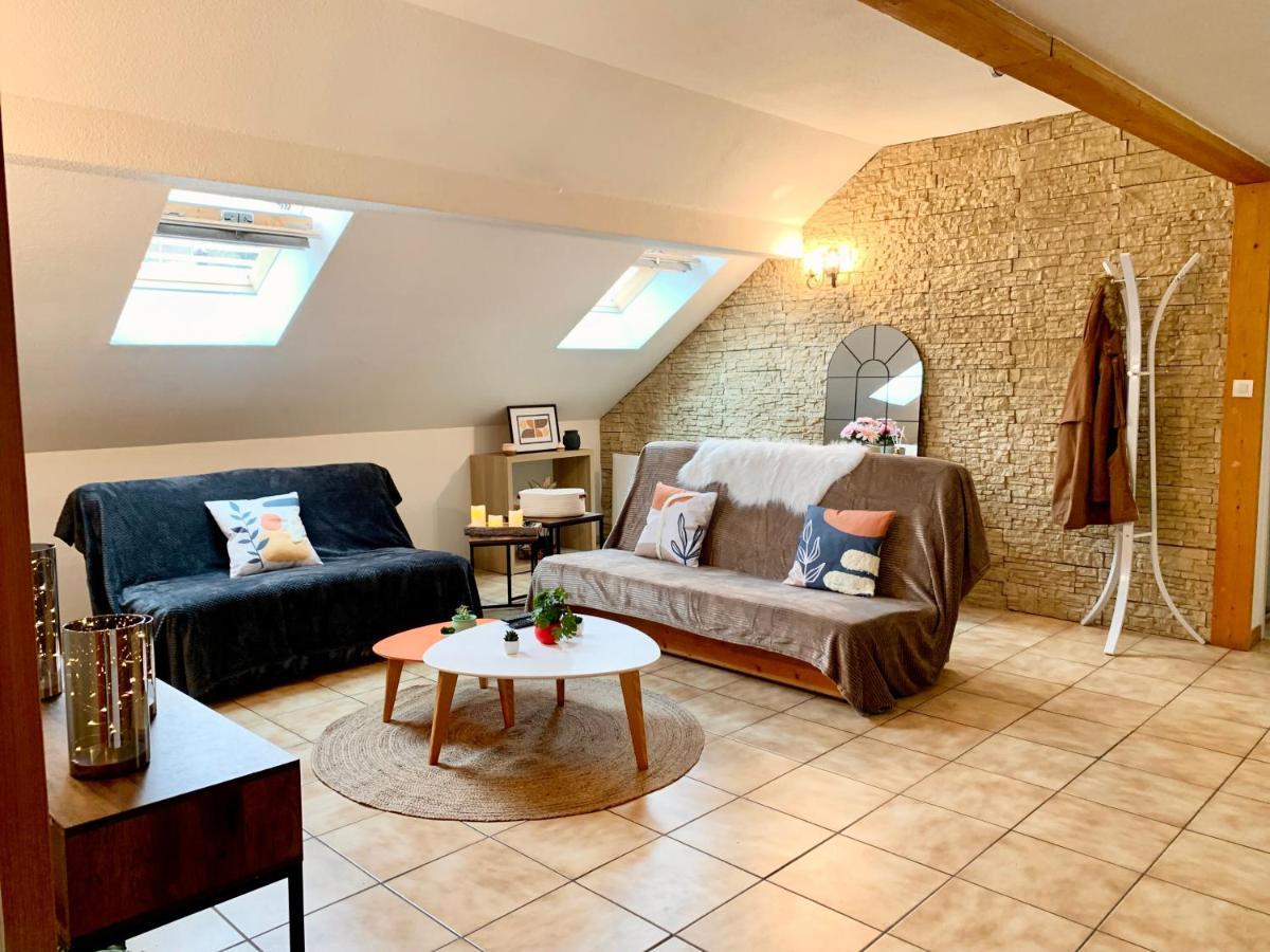 Charmant Appart Sous Toits Proche Chateau Des Ducs Chambery Bagian luar foto